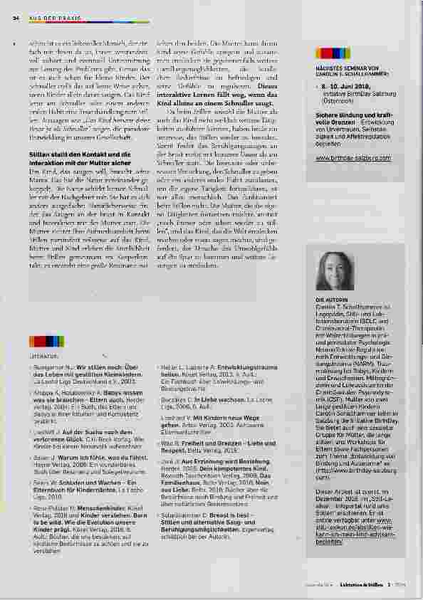Vorschauseite 5: Abstillen wie kann ich mein Kind achtsam begleiten?