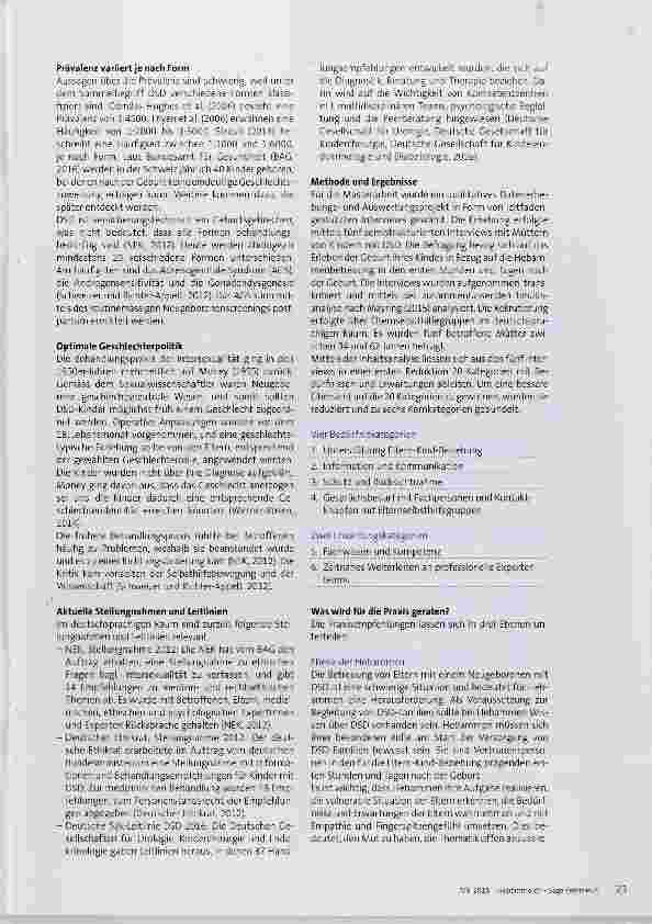Vorschauseite 3: Zwischen den Geschlechtern: eine Herausforderung für Hebammen