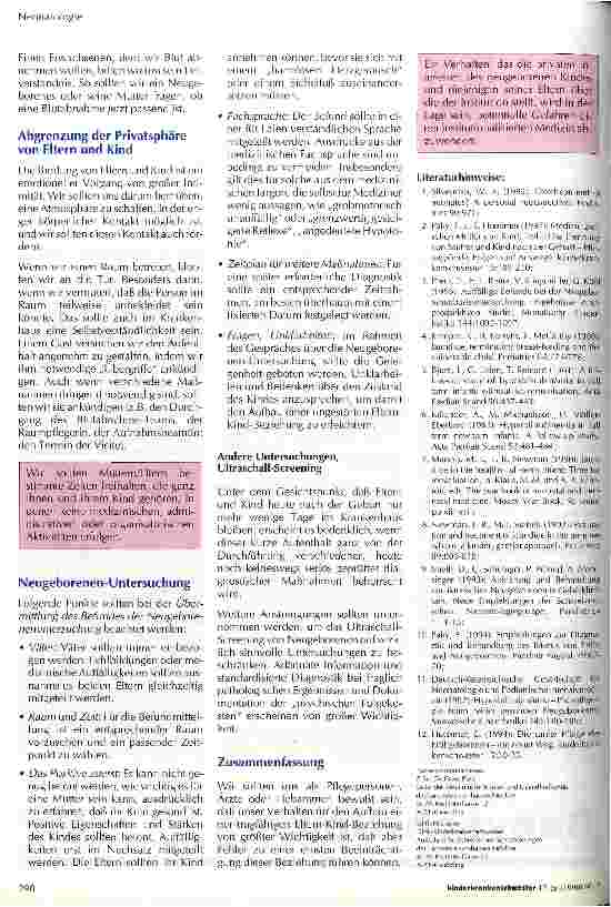 Vorschauseite 3: Medizin zwischen Mutter und Kind Teil II: Das Neugeborene im Krankenhaus, Chancen und Gefahren durch Experten