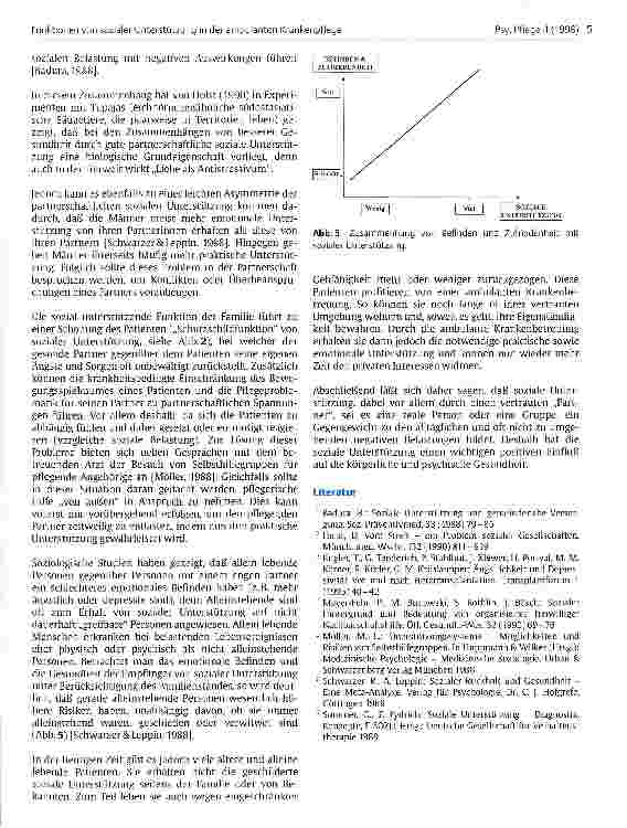 Vorschauseite 4: Funktionen von sozialer Unterstützung in der ambulanten Karankenpflege