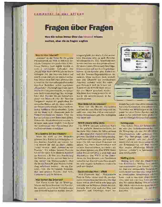 Vorschauseite 1: Fragen über Fragen
