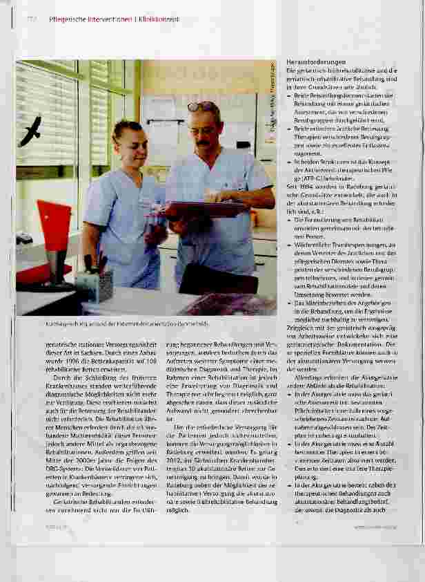 Vorschauseite 2: Versorgung geriatrischer Patienten in Radeburg