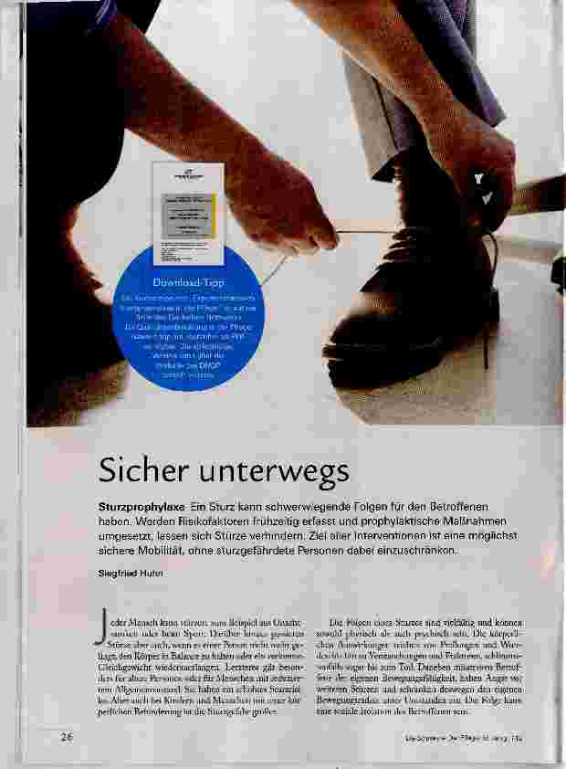 Vorschauseite 1: Sicher unterwegs