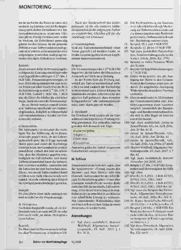 Vorschauseite 4: Grundbegriffe der juristischen Fallbearbeitung im öffentlichen Recht für Studierende und Praktiker der sozialen Arbeit