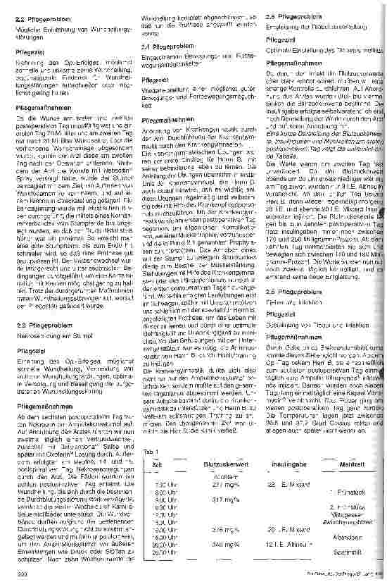 Vorschauseite 4: Braun-Preis für Krankenpflegeschulen 1987 Thema: Die Pflege eines Patienten nach Verlust einer Extremität aufgrund einer Amputation