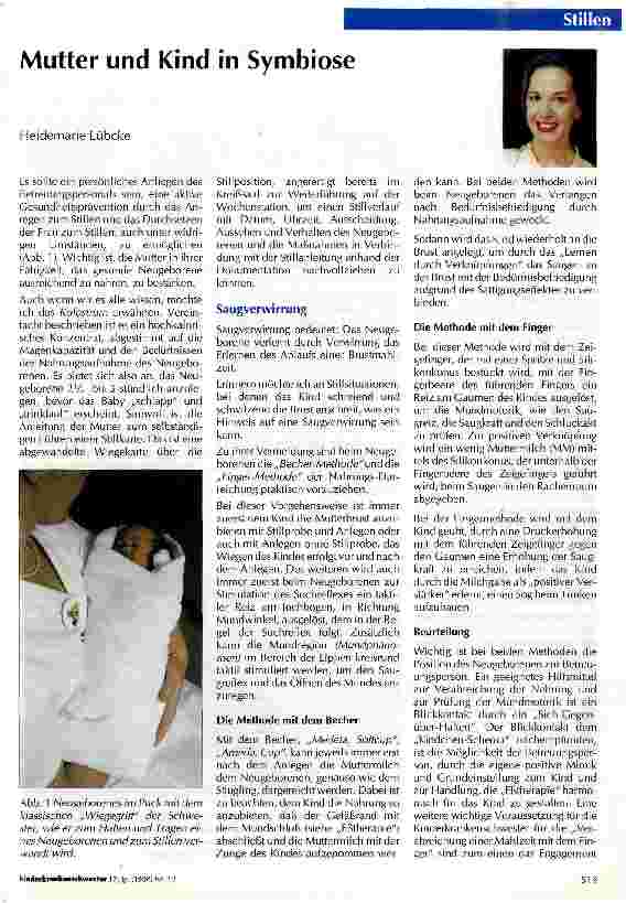 Vorschauseite 1: Mutter und Kind in Symbiose