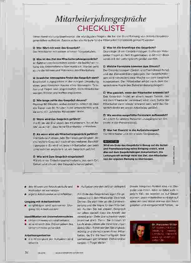 Vorschauseite 3: DAS ZIEL fest im Blick