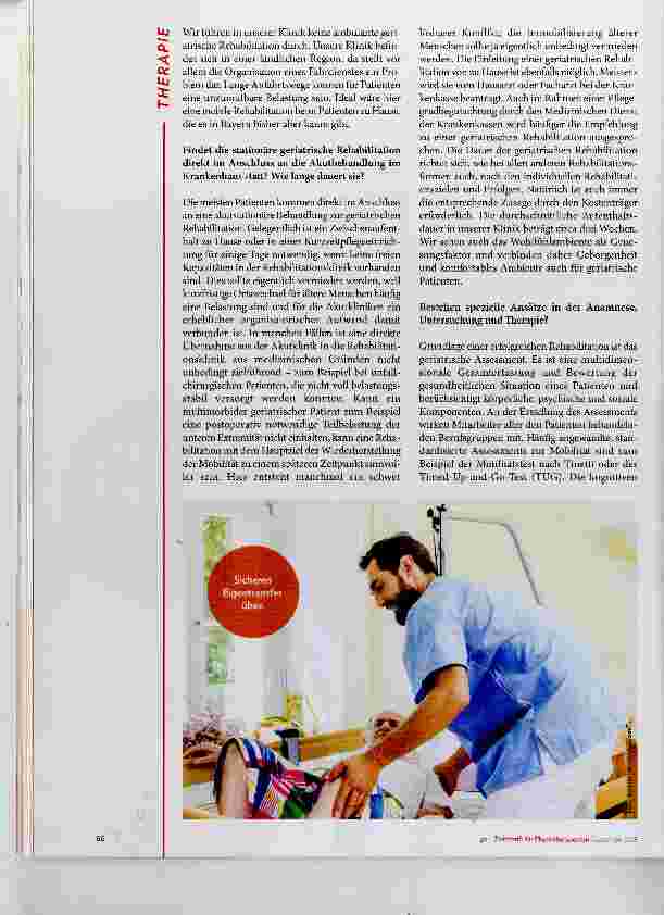 Vorschauseite 3: Stationäre geriatrische Rehabilitation