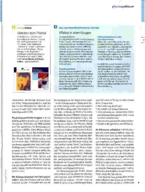 Vorschauseite 2: Bewegung hilft
