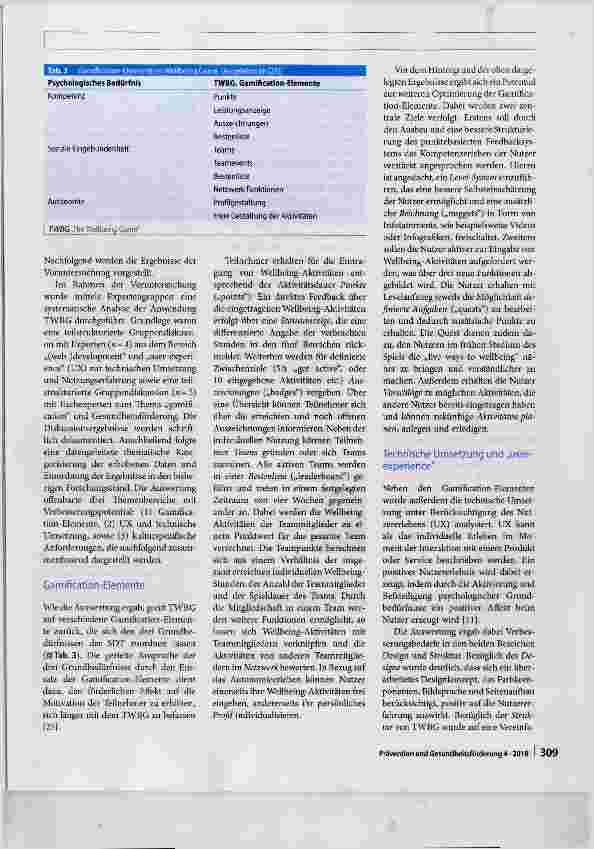 Vorschauseite 5: Förderung des Wohlbefindens durch „Gamihcation Ein Projekt zur Anpassung und Evaluation des „Wellbeing Games für den deutschsprachigen Kontext