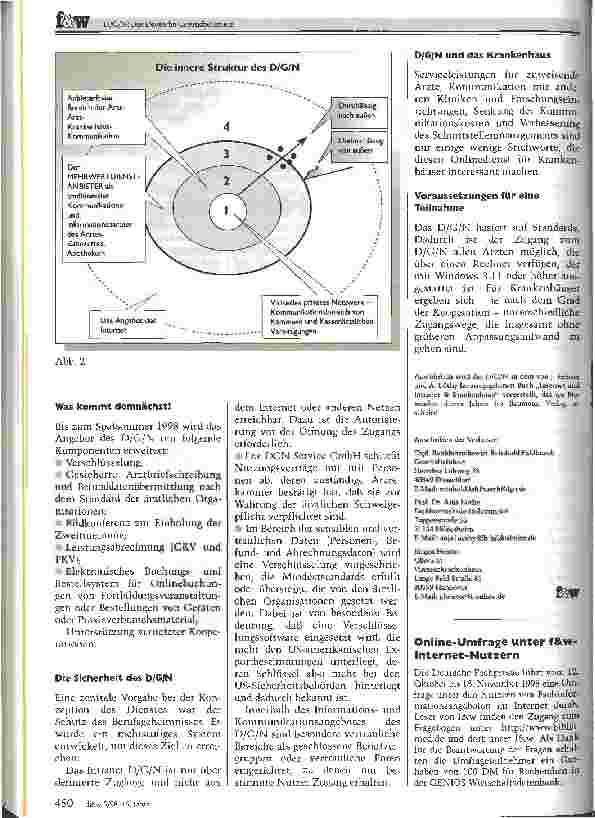 Vorschauseite 3: Das deutsche Gesundheitsnetz bietet Ärzten und Kliniken die Kommunikation mit modernen Technologien