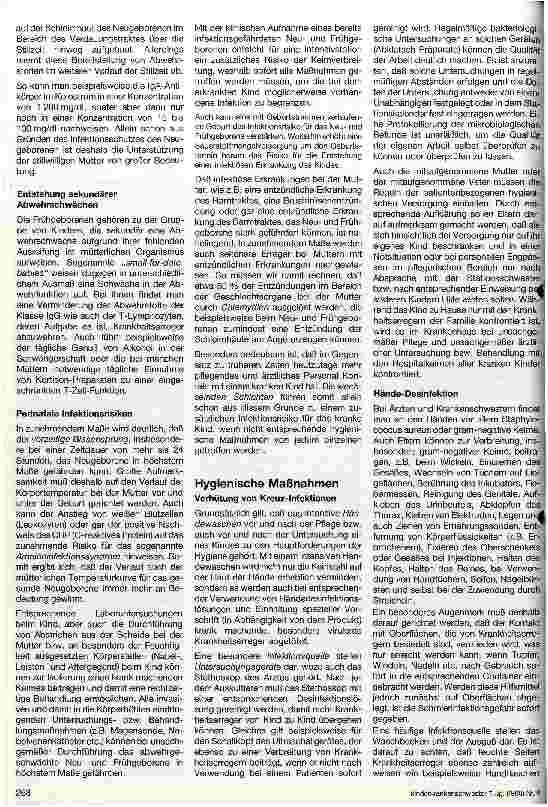 Vorschauseite 2: Beachtung der Hygiene im Kinderkrankenhaus Maßnahmen zu ihrer Verbesserung