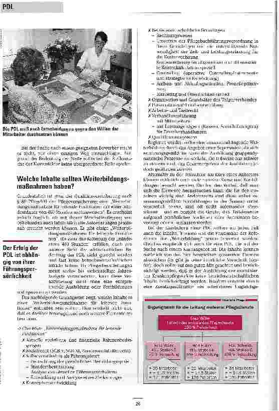 Vorschauseite 3: Pflegedienst sucht Superfrau Teil 2: Arbeitsprofil einer Pflegedienstleitung