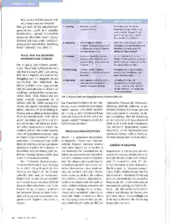 Vorschauseite 3: MEHR ALS DIE SUMME DER TEILE Teil2