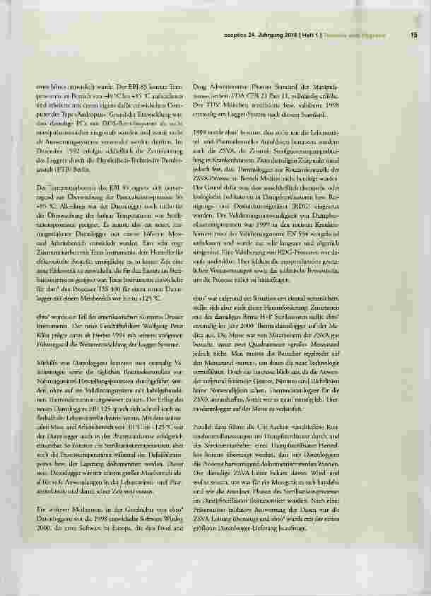 Vorschauseite 2: ebro® feiert 50 Jahre Erfahrung