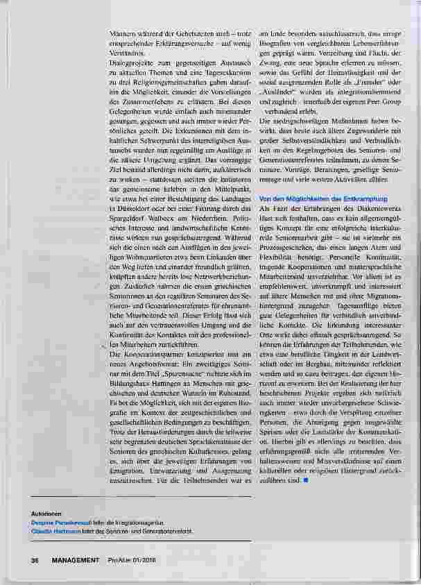 Vorschauseite 3: Interkulturelle Seniorenarbeit ist ein Prozess