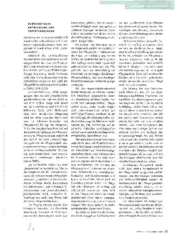Vorschauseite 4: KOMPETENZNIVEAUS IN DER PFLEGEAUSBILDUNG