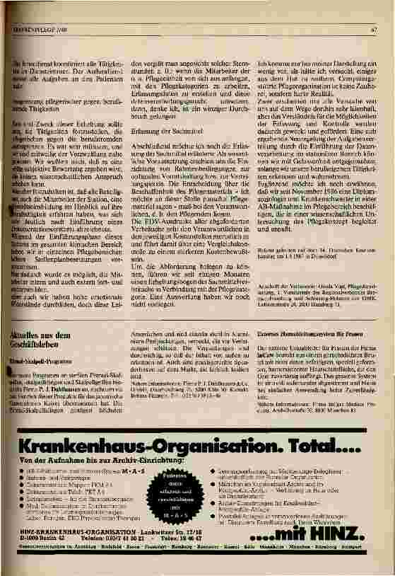 Vorschauseite 2: Leistungserfassung, -bewertung und -analyse in Krankenhäusern aus Sicht der Pflegedienstleitung