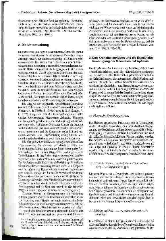 Vorschauseite 2: Aphasie: Der mühesame Weg zurück ins eigene Leben