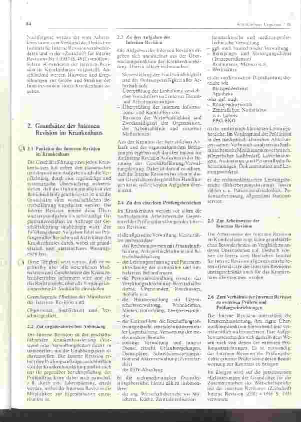 Vorschauseite 2: Interne Revision im Krankenhaus