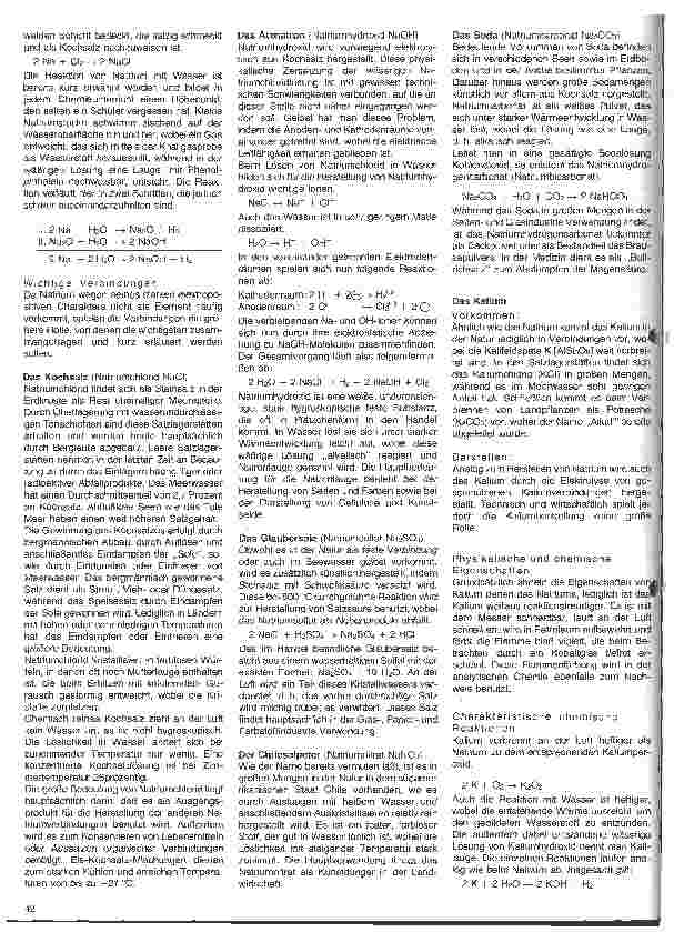 Vorschauseite 2: Grundlagen der Chemie 4. Folge: Anorganische Chemie (II)