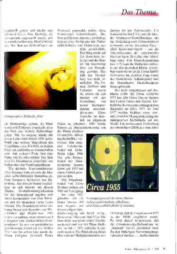 Vorschauseite 3: Gefässe von Blech oder Zinn Stomaversorgung damals und heute