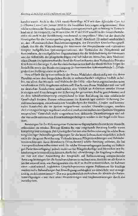 Vorschauseite 3: Beratung als Eckstein und Kernelement von ACP