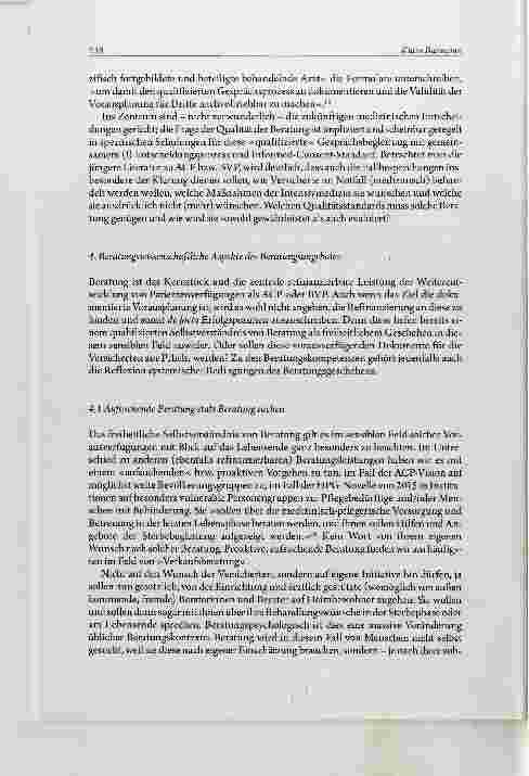 Vorschauseite 6: Beratung als Eckstein und Kernelement von ACP