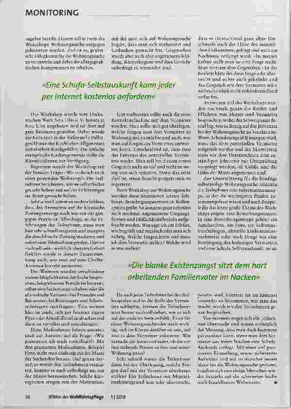 Vorschauseite 2: Wohnungssuche als Bildungsangebot