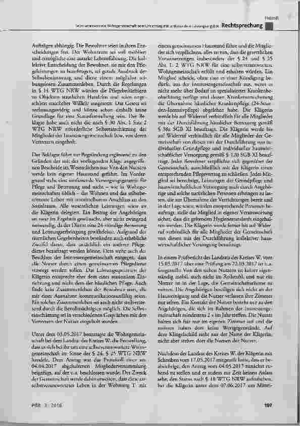 Vorschauseite 4: Selbstverantwortete Wohngemeinschaft oder Einrichtung mit umfassendem Leistungsangebot