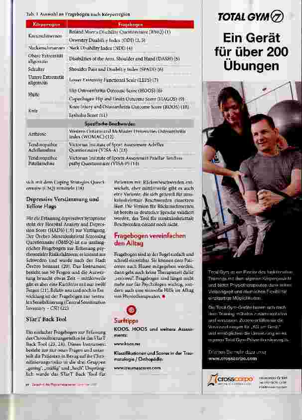 Vorschauseite 2: Einsatz von Assessments in der Schmerzmedizin
