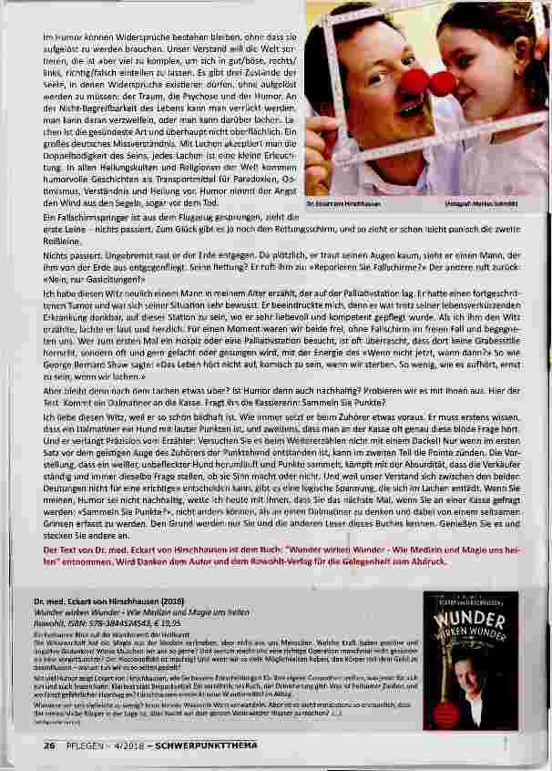 Vorschauseite 3: HUMOR IST, WENN MAN TROTZDEM LACHT