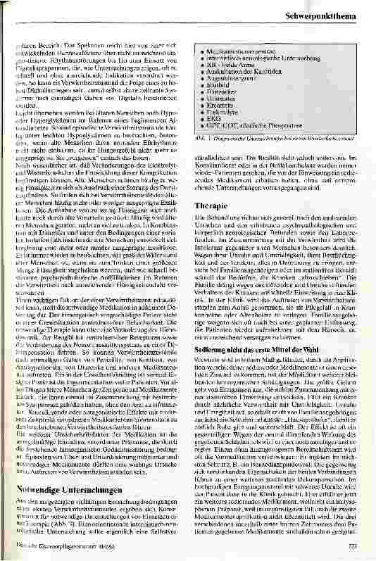 Vorschauseite 3: Verwirrtheitszustände