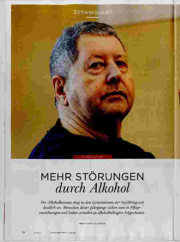 Vorschauseite 1: MEHR STÖRUNGEN durch Alkohol