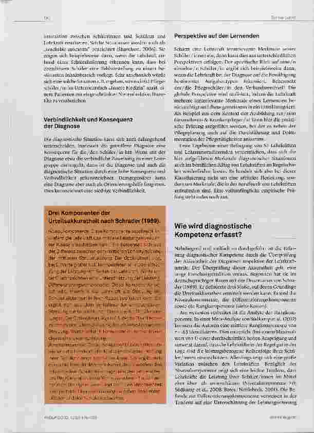 Vorschauseite 4: Diagnosen im Unterricht
