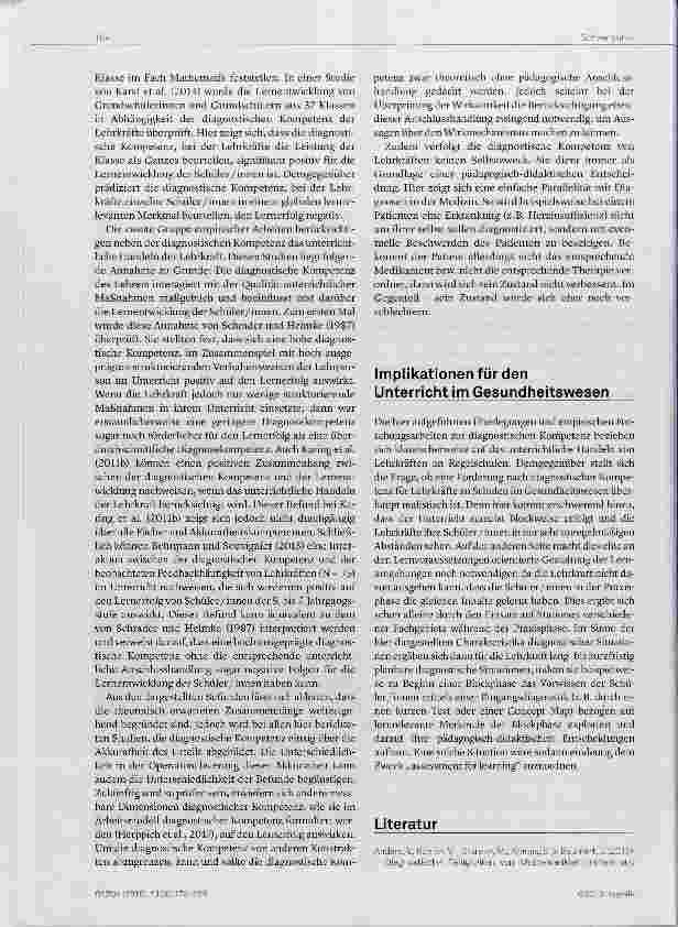 Vorschauseite 6: Diagnosen im Unterricht