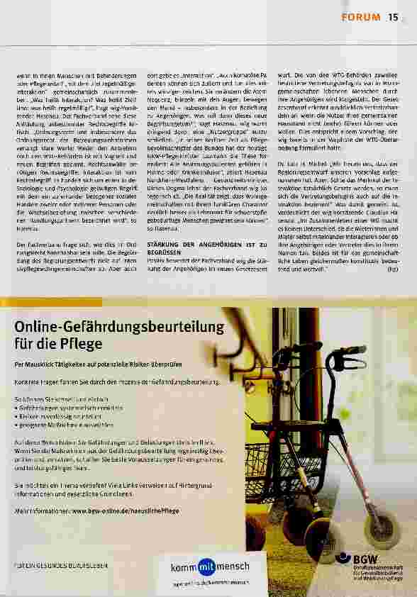 Vorschauseite 2: WTG-Reform in NRW: Verband spricht von Begriffsungetüm