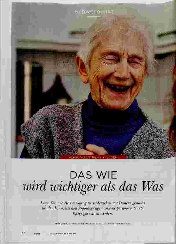 Vorschauseite 1: DAS WIE wird wichtiger als das Was