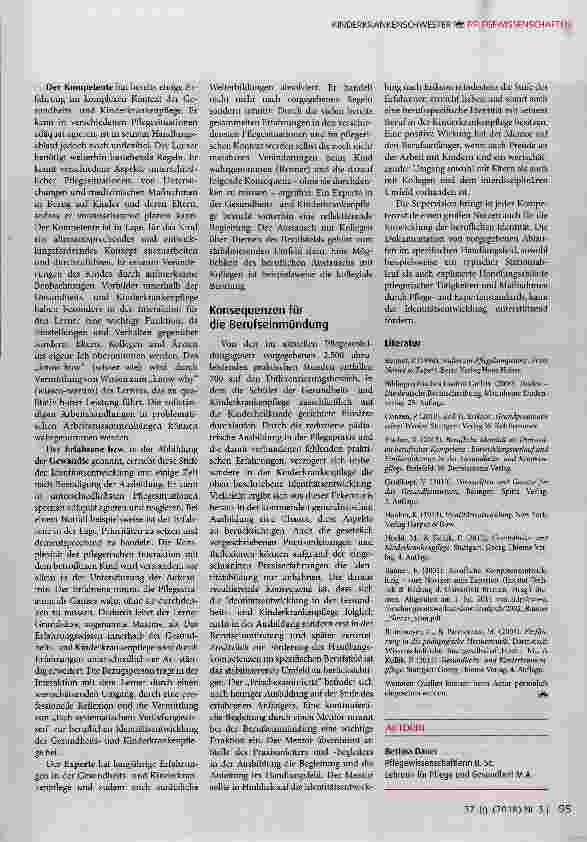 Vorschauseite 5: Prozessorientierte Unterstützung der Identitätsentwicklung in der Kinderkrankenpflege