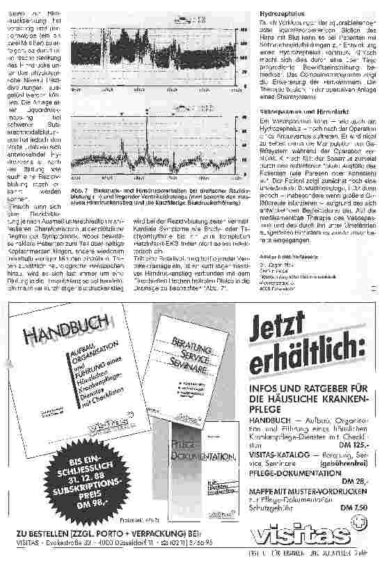 Vorschauseite 4: Postoperative Überwachung nach neurochirurgischen Wahleingriffen 5. Folge: Intrakranielle Aneurysem/Subarachnoidalblutungen