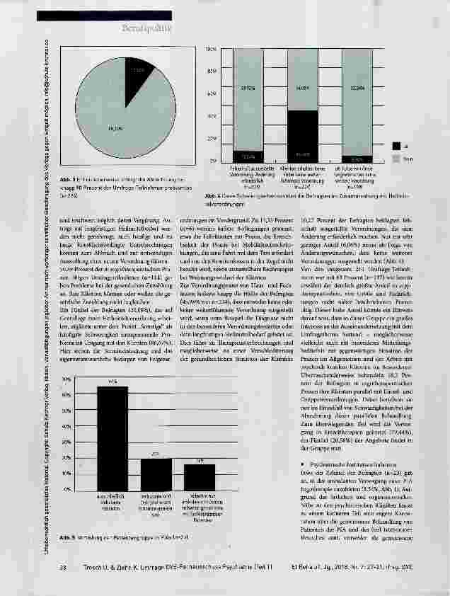 Vorschauseite 2: Ambulante Ergotherapie im Arbeitsfeld Psychiatrie Ergebnisse einer Umfrage des DVE-Fachausschuss Psychiatrie (Teil 1)