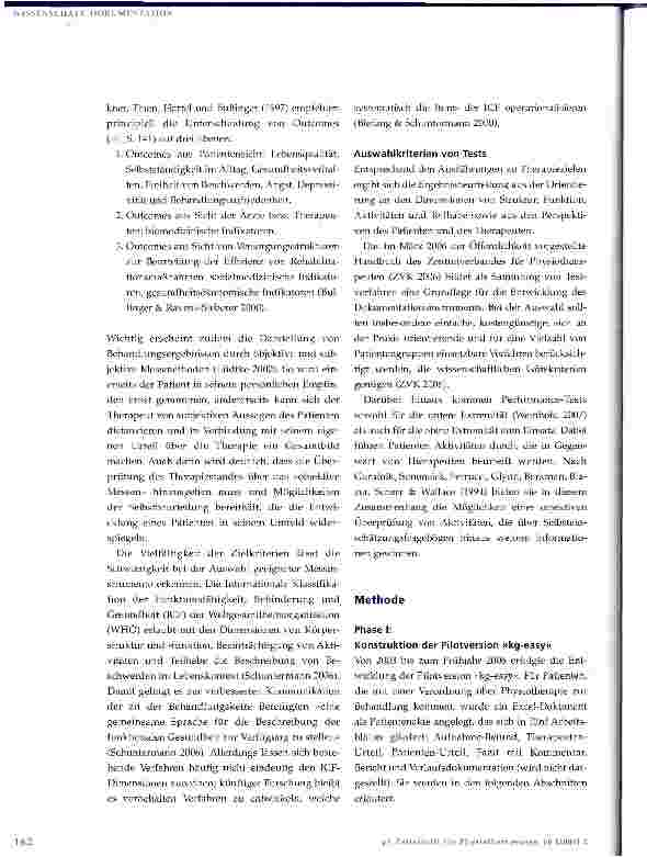Vorschauseite 3: EDV-gestützte modularisierte Assessment-geleitete Therapiedokumentation: »emat«