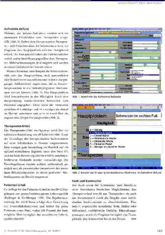 Vorschauseite 4: EDV-gestützte modularisierte Assessment-geleitete Therapiedokumentation: »emat«