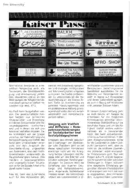 Vorschauseite 5: Vielfalt und Differenz aus der Perspektive der Sozialen Arbeit