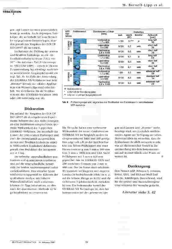 Vorschauseite 4: Evaluierung von Niedertemperatur-Wasserstoffperoxid-Plasma (NTP)-Sterilisations verfahren