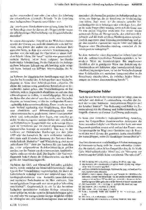 Vorschauseite 2: Rechtsprobleme der Behandlung kardialer Erkrankungen