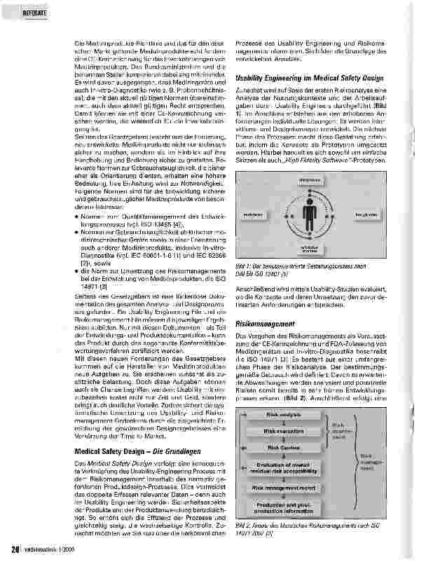 Vorschauseite 2: Medical Safety Design