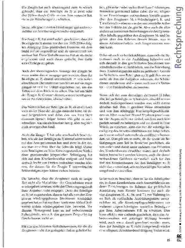Vorschauseite 5: Ersetzung der Zustimmung des Betriebsrats zur außerordentlichen Kündigung