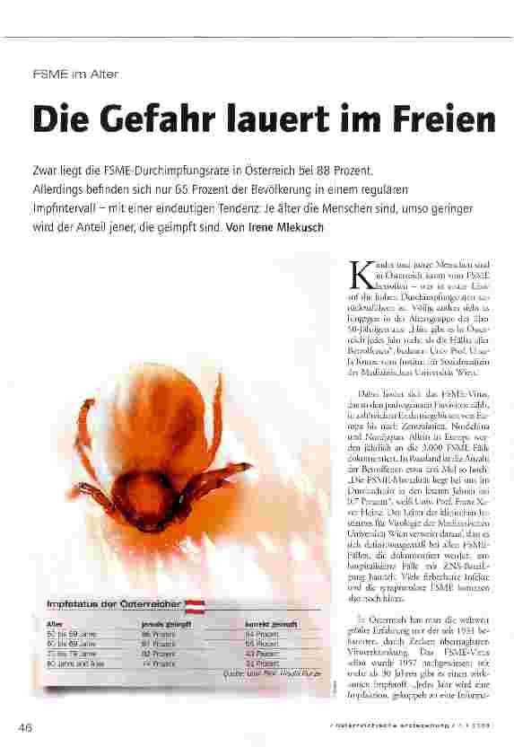 Vorschauseite 1: Die Gefahr lauert im Freien