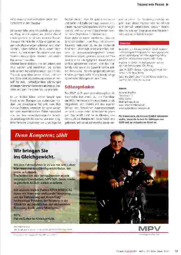 Vorschauseite 6: 10 Jahre Stotterer-Selbst-Management-Programm (SSMP) in Deutschland -Entwicklung einer Therapiemethode